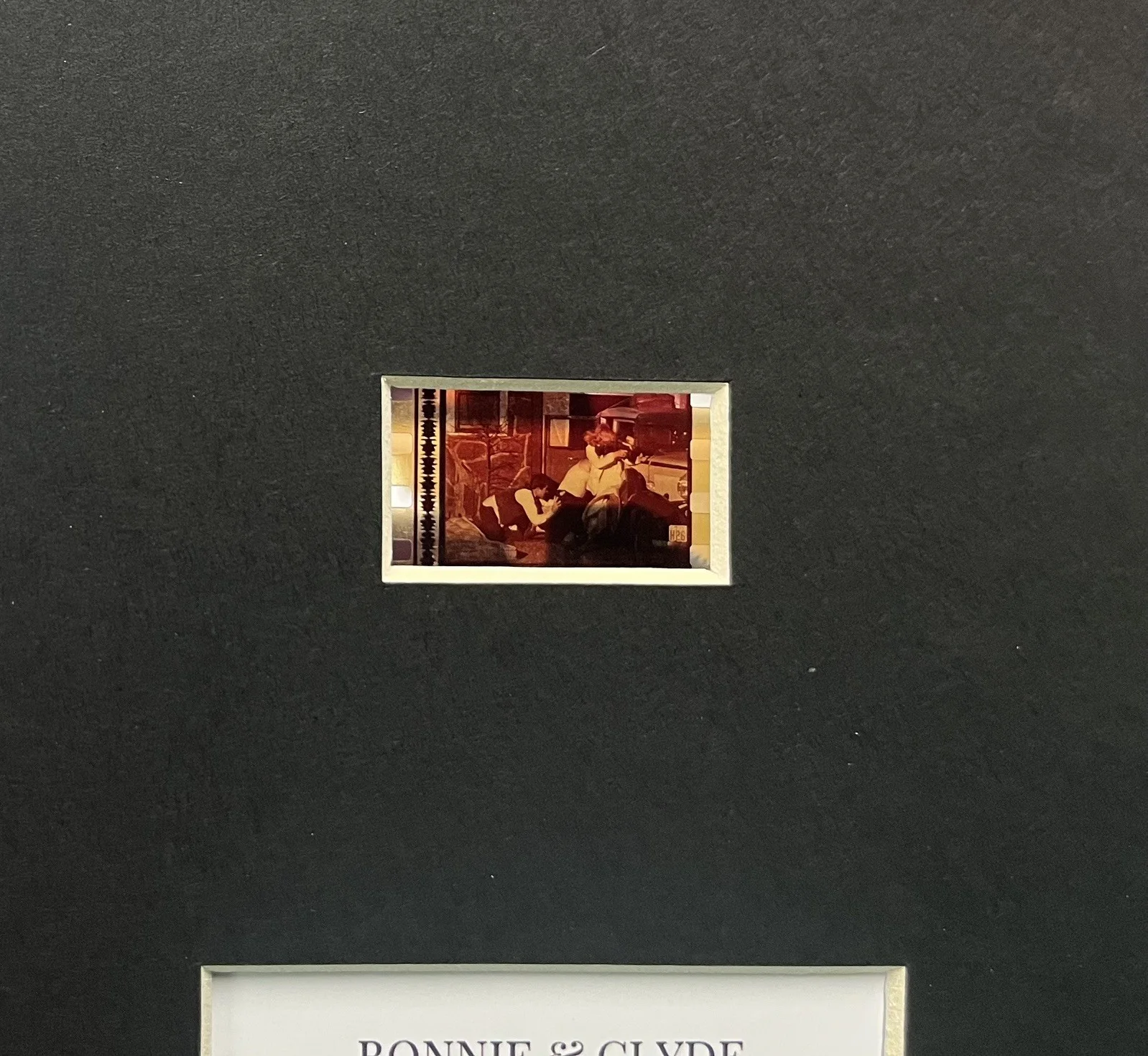 BONNIE & CLYDE. 35mm Film Cell Mounted Display, image 2
