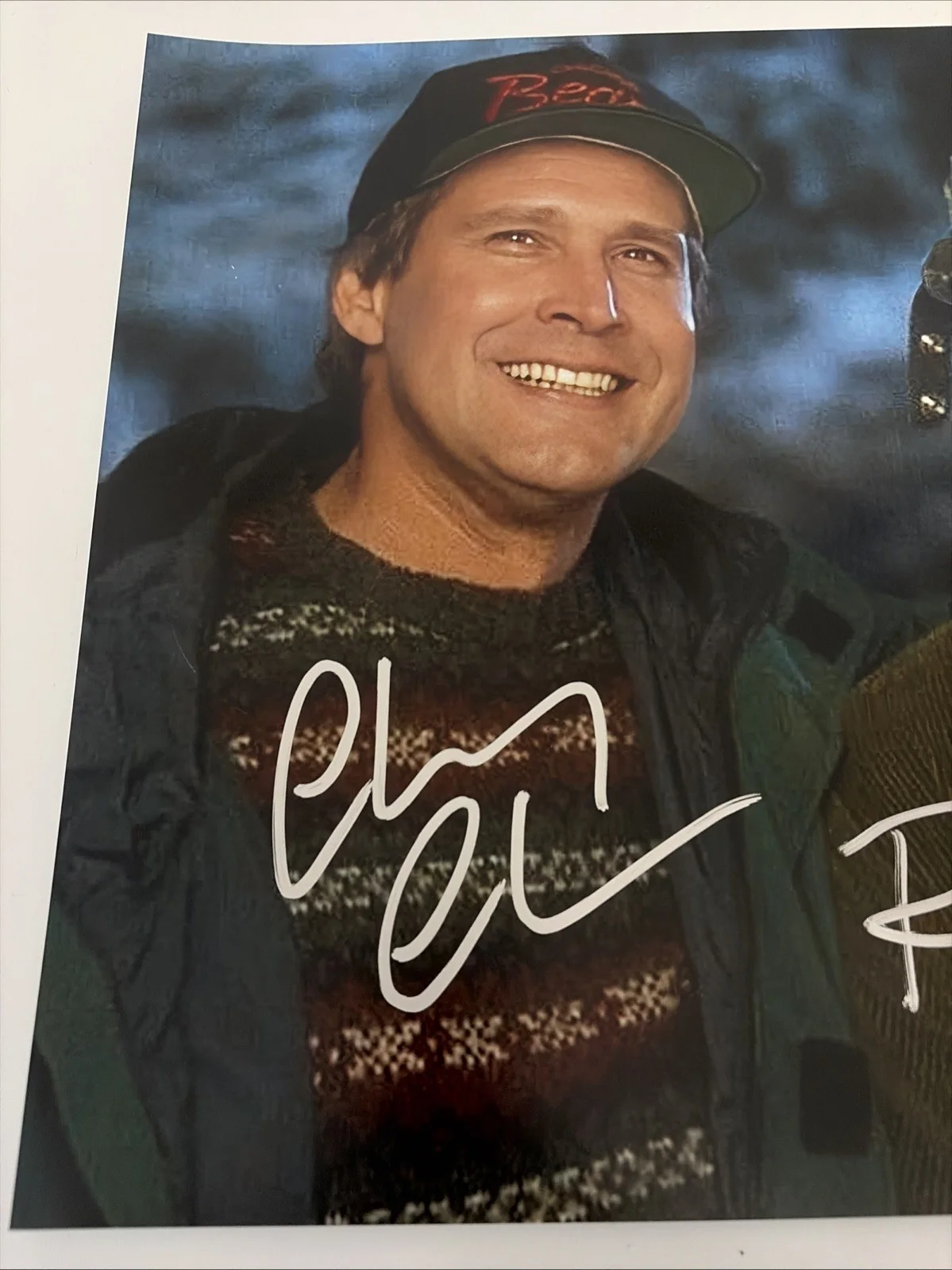 Chevy Chase — Chevy Chase & Randy Quaid Autographed Christmas Vacation 16x20 Photo TRISTAR, изображение 2