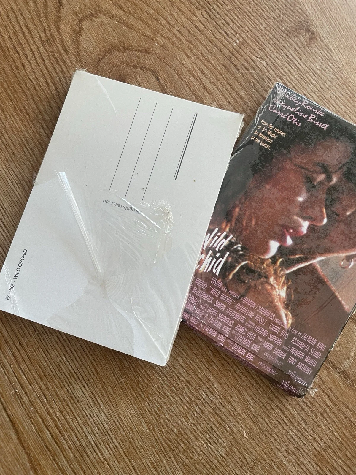 1990’s Sealed Movie Promo Wild Orchid Promotional Cinema Postcard Packs, изображение 3