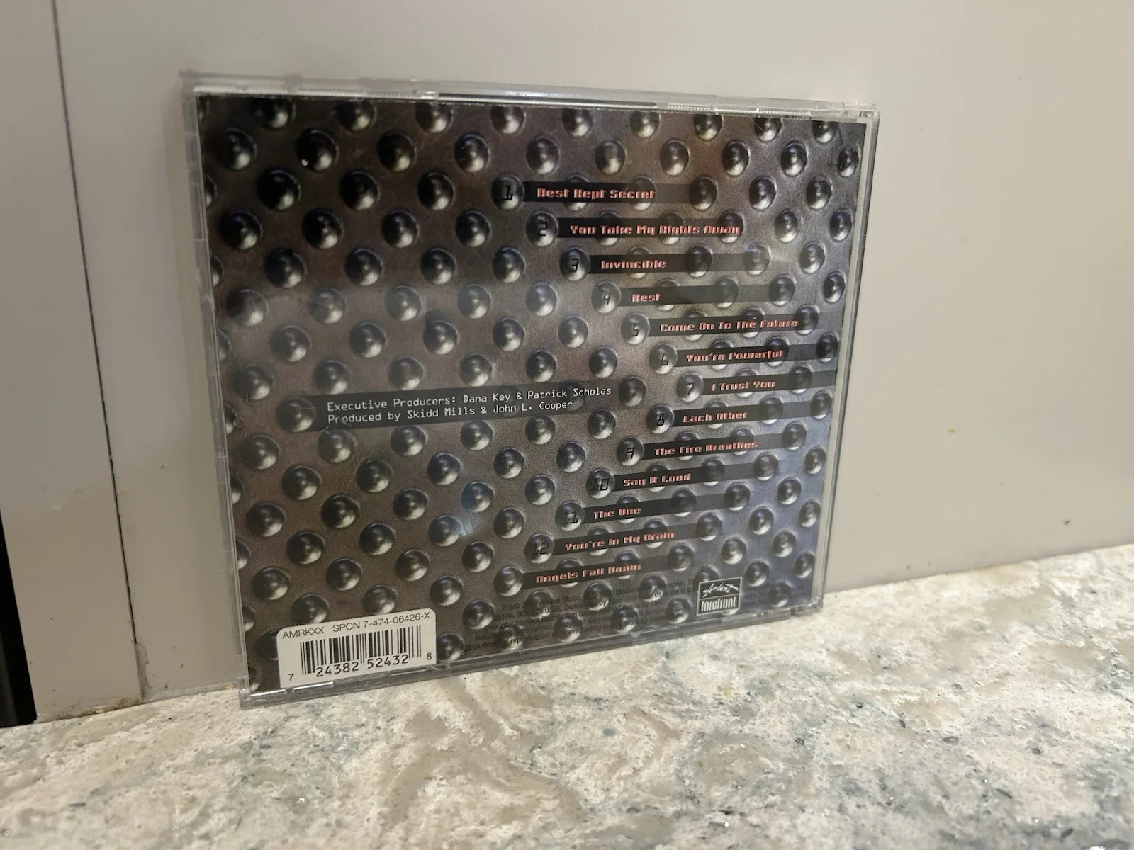 Skillet Invincible CD Autographed, Signed, image 3