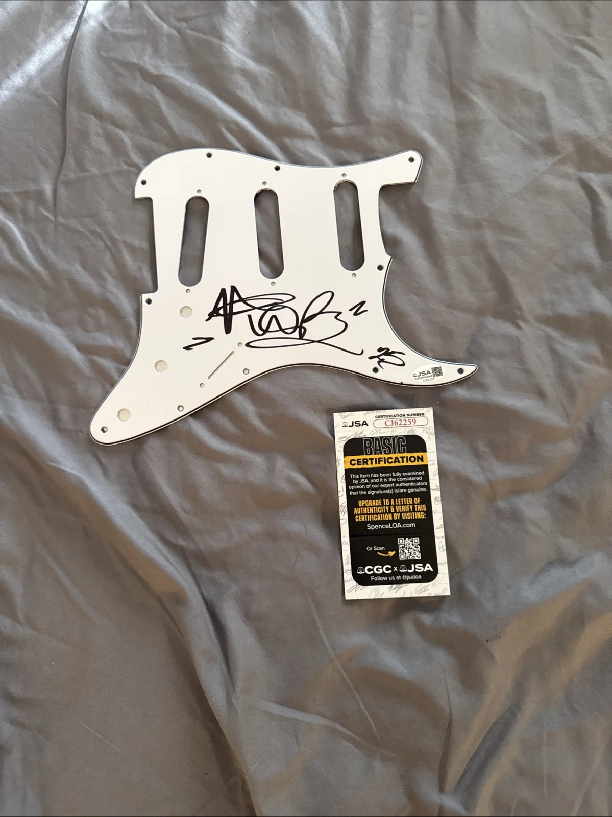 Vanilla Ice Signed, Autographed, Ice Ice Baby Rap Pick Guard JSA Certified, image 5