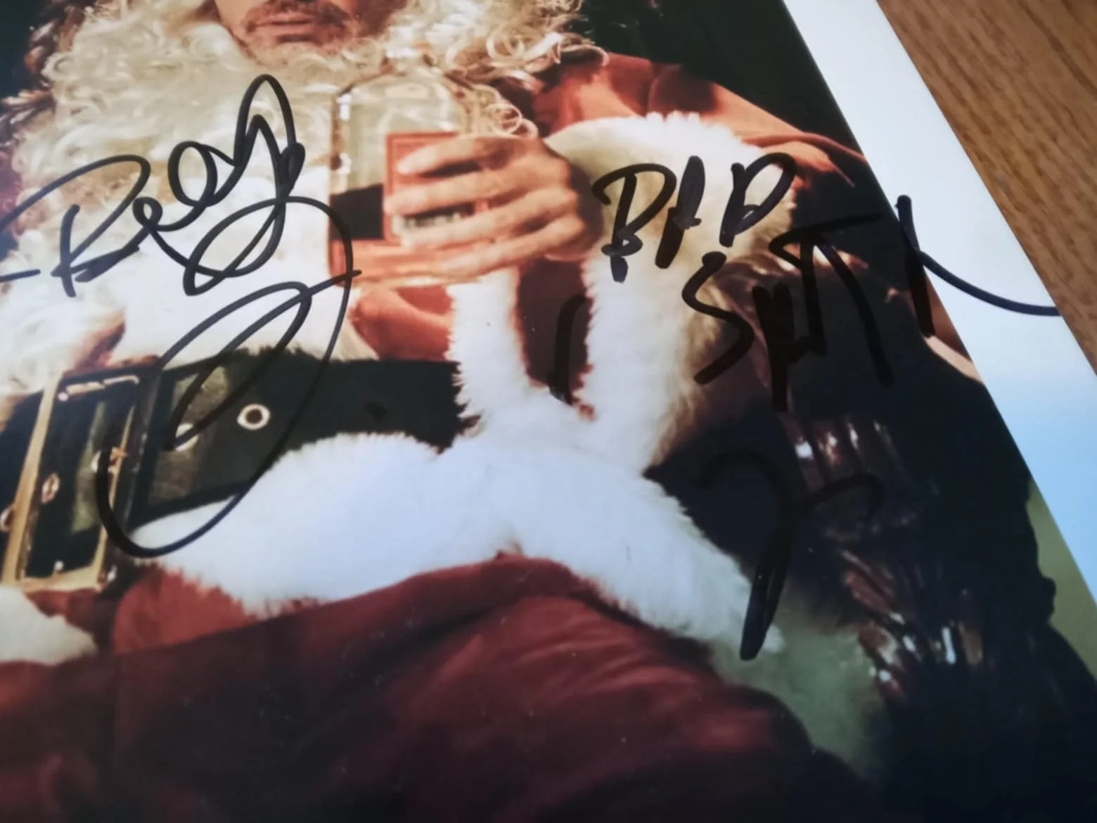 BILLY BOB THORNTON Bad Santa SIGNED 8X10 Photo PSA/DNA COA *best auto on EBAY*, изображение 2