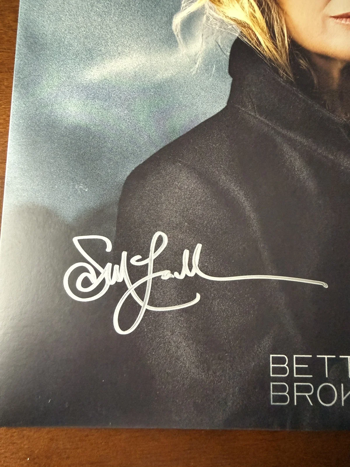 Sarah McLachlan Better Broken Signed Cover Vinyl LP Autographed New, image 3