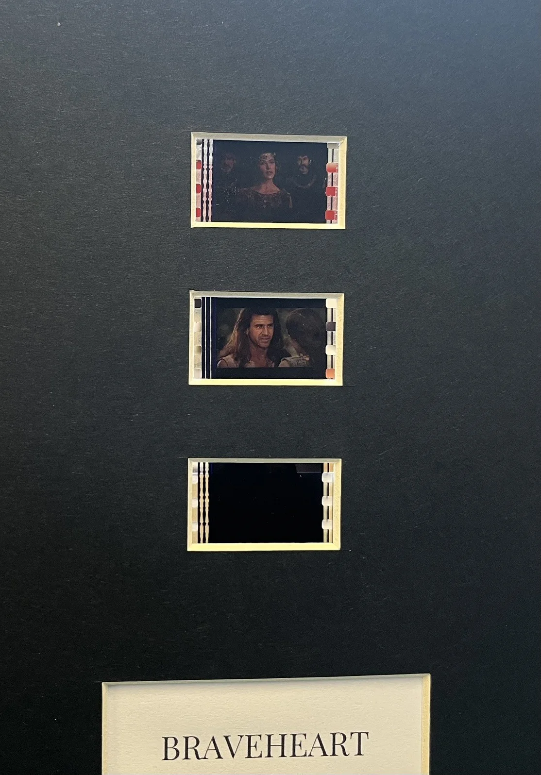 Braveheart. 35mm Film Cell Mounted Display, image 2