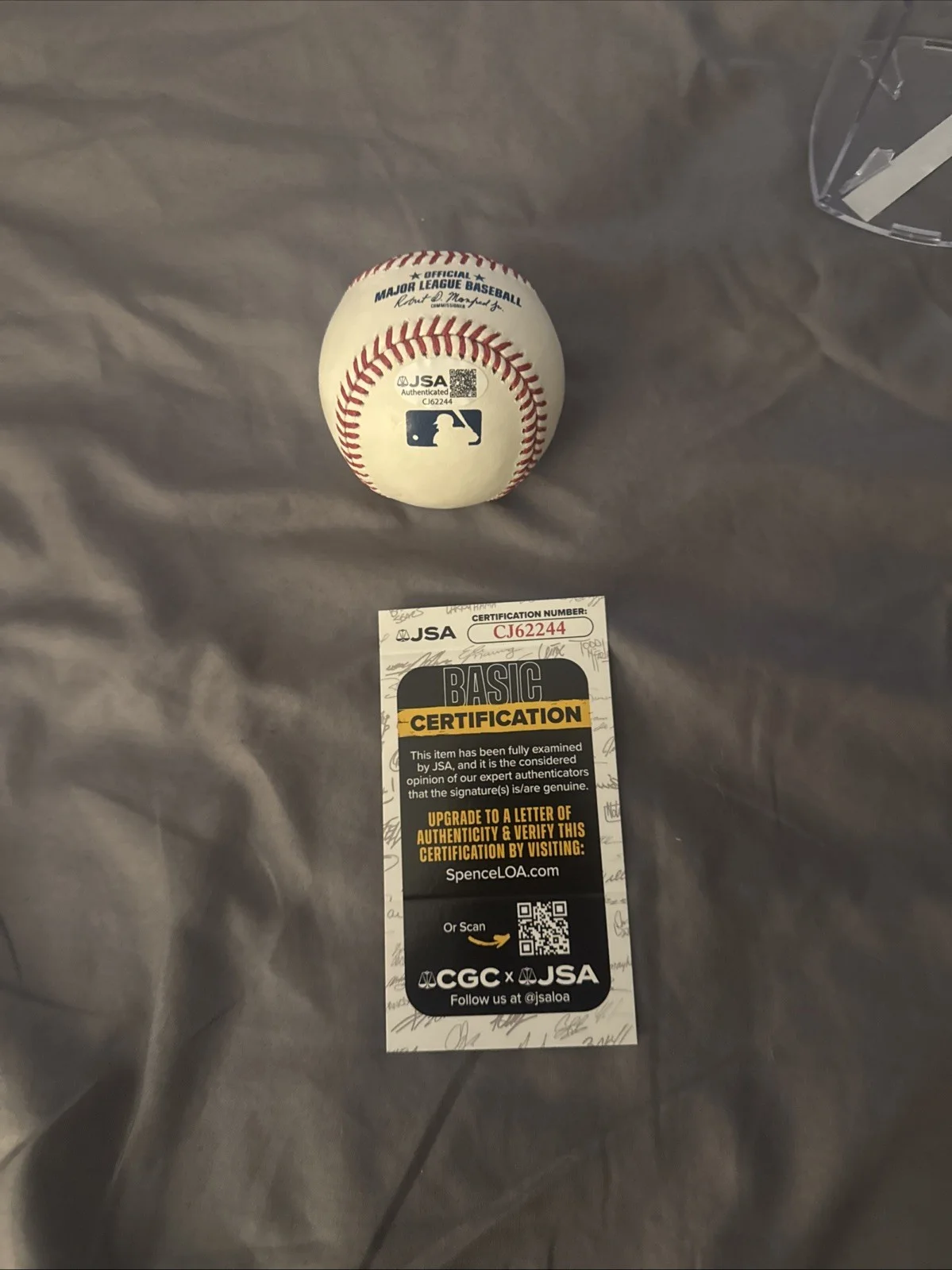 Rick Wakeman of YES Signed autographed ROMLB Baseball Come On Cubs Inscribed JSA, изображение 4
