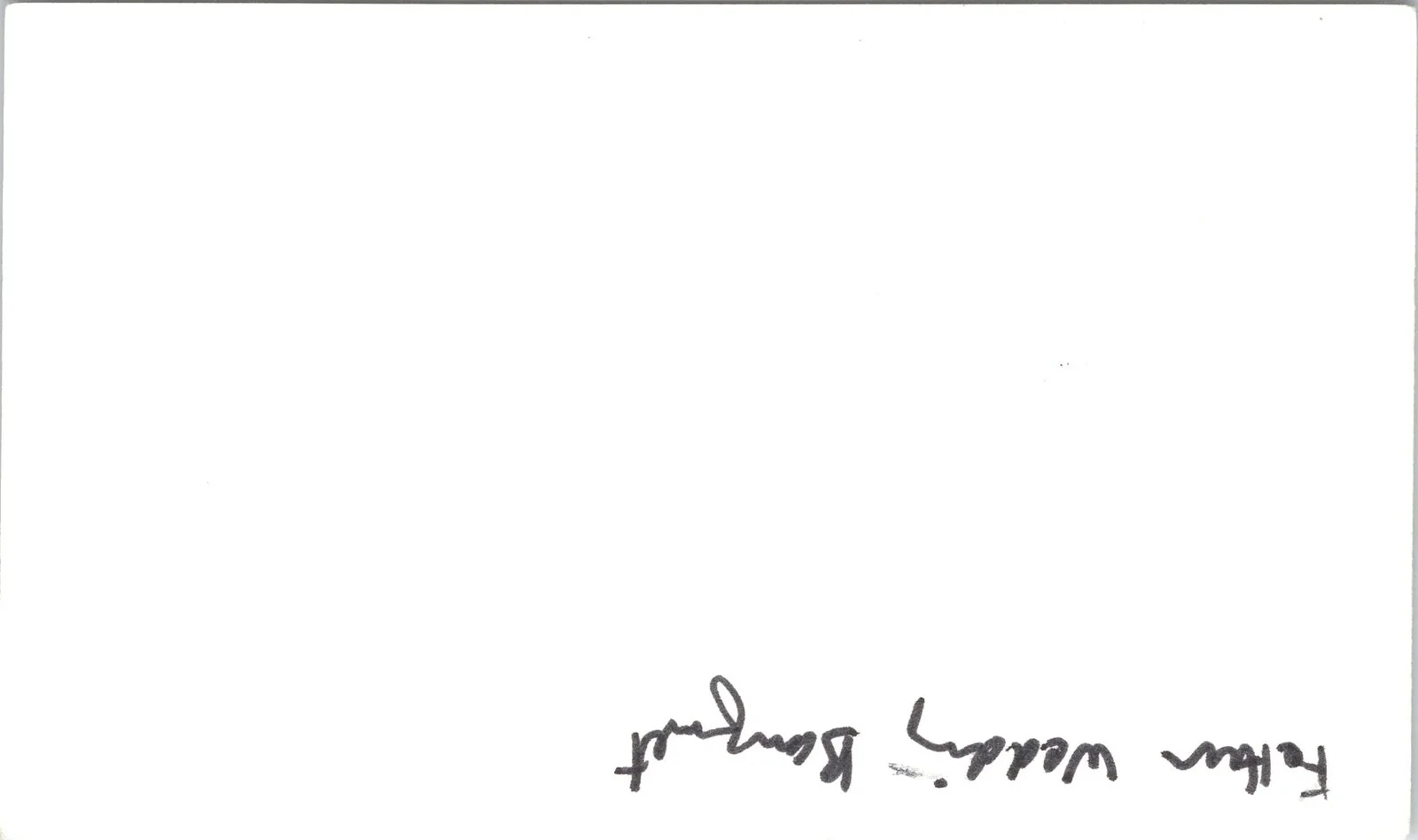 Sihung Lung Sihung — Sihung Lung Sihung Signed 3x5 Index Card The Wedding Banquet Autographed, изображение 2