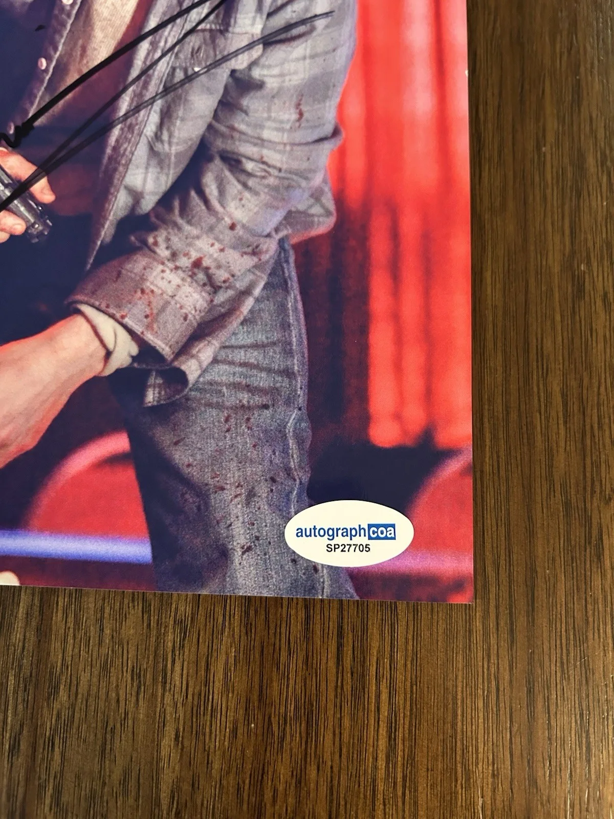Damon Herriman — Damon Herriman ‘Justified’ Signed 8x10 Photo ‘Dewey Crowe’ ACOA, изображение 2