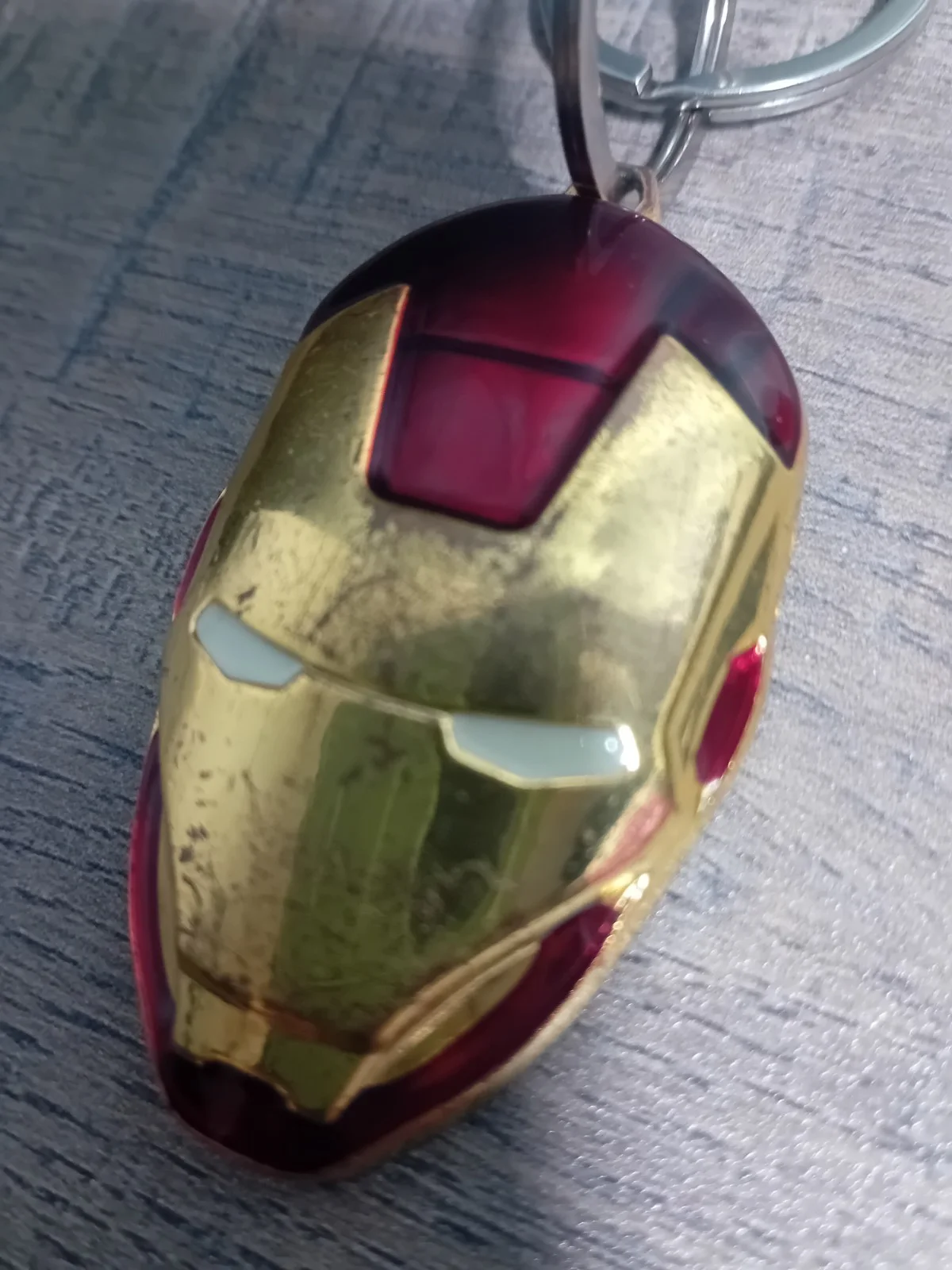 Marvel Ironman Metal Mask Keyring- Marvel Universe, image 2