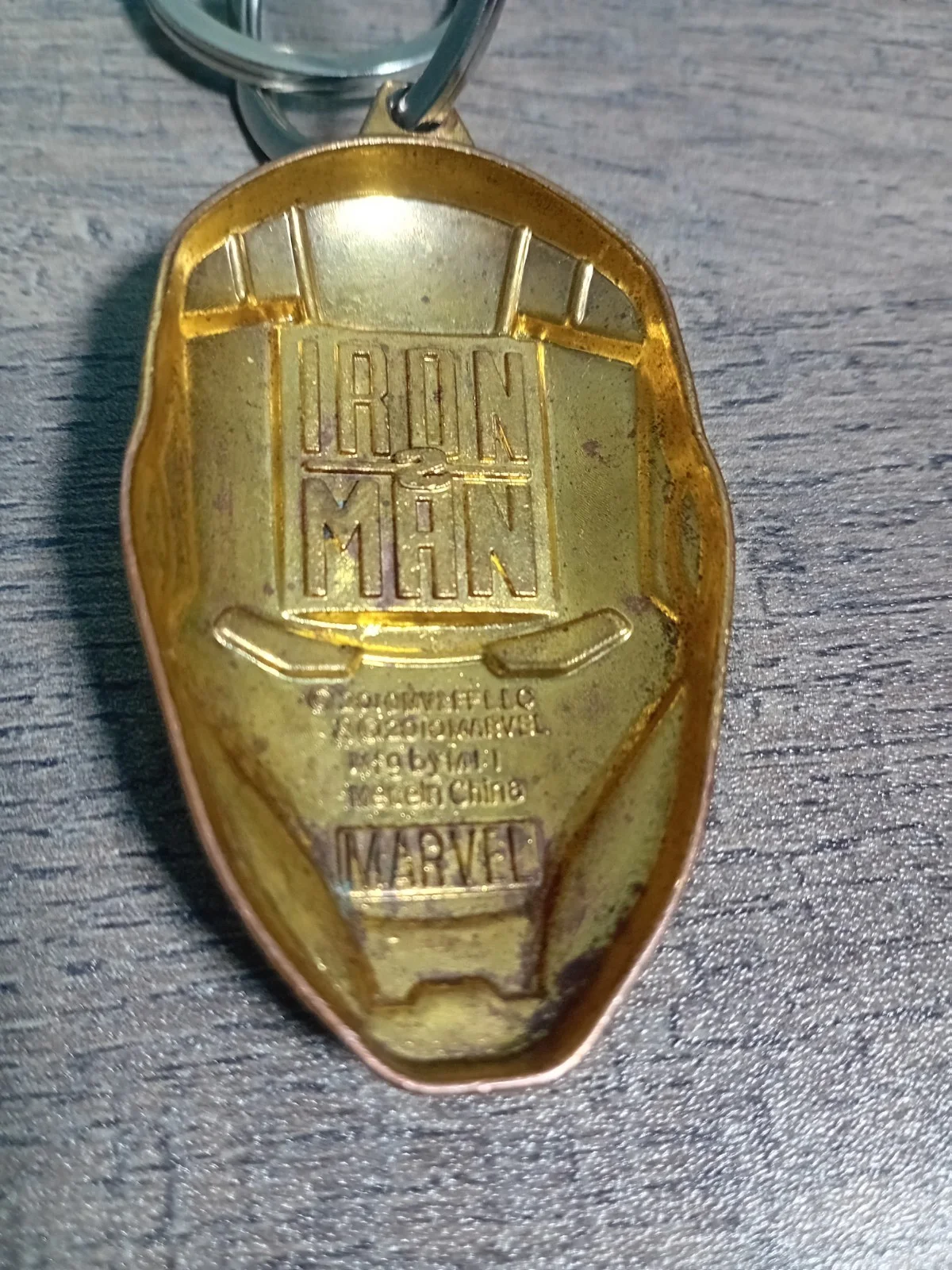 Marvel Ironman Metal Mask Keyring- Marvel Universe, image 3