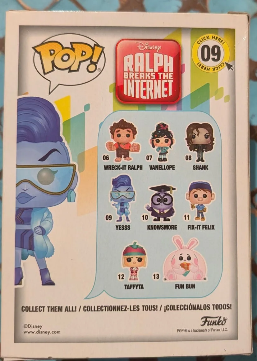 TARAJI P HENSON signed FUNKO POP Yessss Ralph Breaks the Internet JSA CHASE, изображение 3