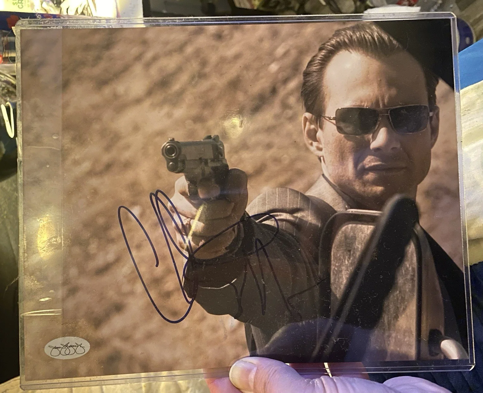 Christian Slater Signed Autographed 8X10 Photo COA JSA, изображение 2