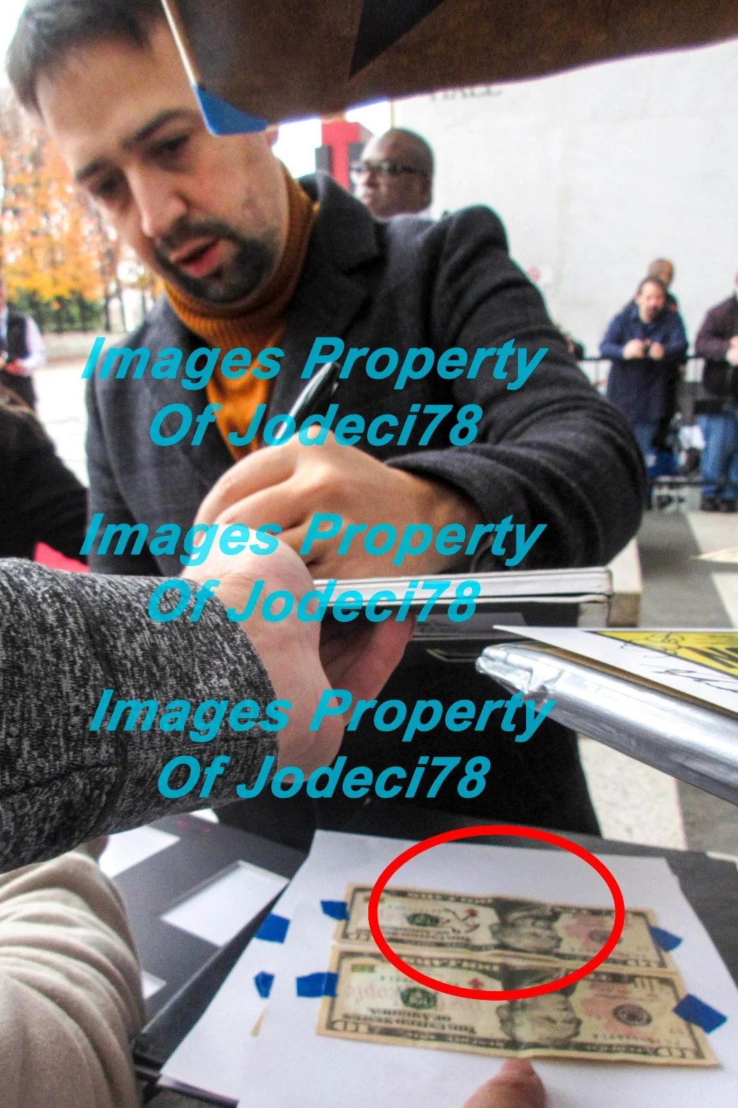 Lin-Manuel Miranda — Lin-Manuel Miranda Signed HAMILTON $10 Bill Money EXACT Proof Becktt BAS Slab, image 3