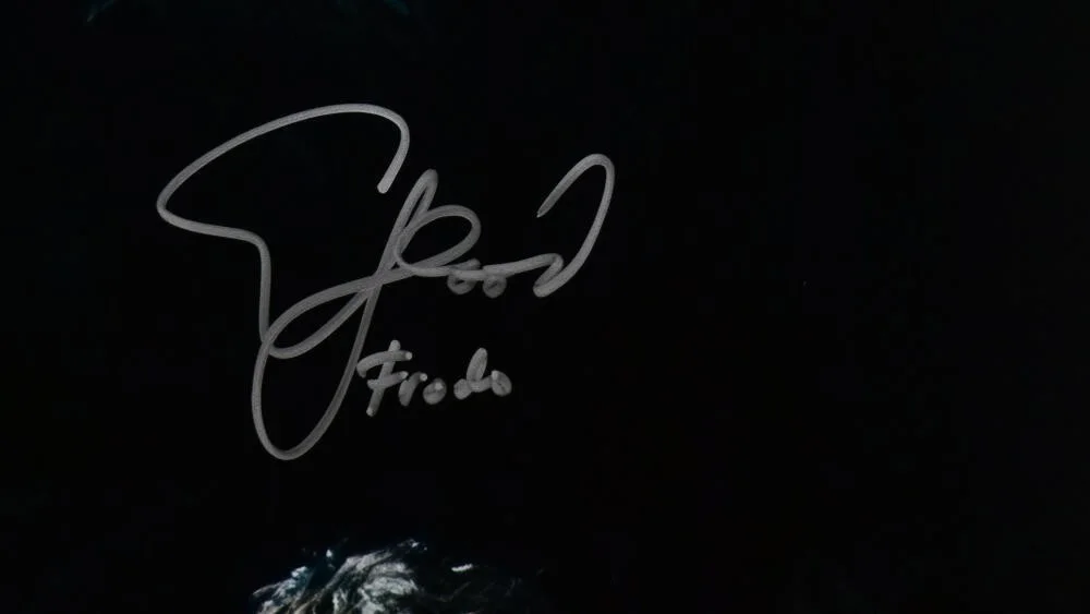 Sean Astin Elijah Wood — Sean Astin Elijah Wood Signed Lord of the Rings 16x20 Photo w/Sam, Frodo-Beckett, изображение 3