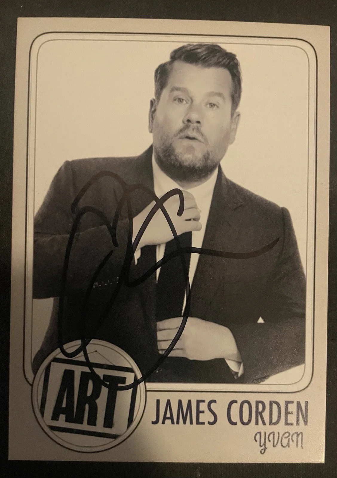 Neil Patrick Harris, James Corden, Bobby Cannavale — Art Full Cast Signed Card Set- Harris, Corden, Cannavale, image 2
