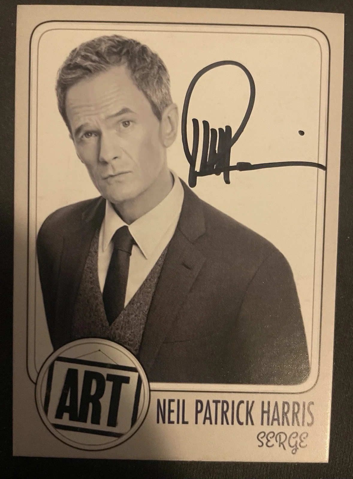 Neil Patrick Harris, James Corden, Bobby Cannavale — Art Full Cast Signed Card Set- Harris, Corden, Cannavale, image 3
