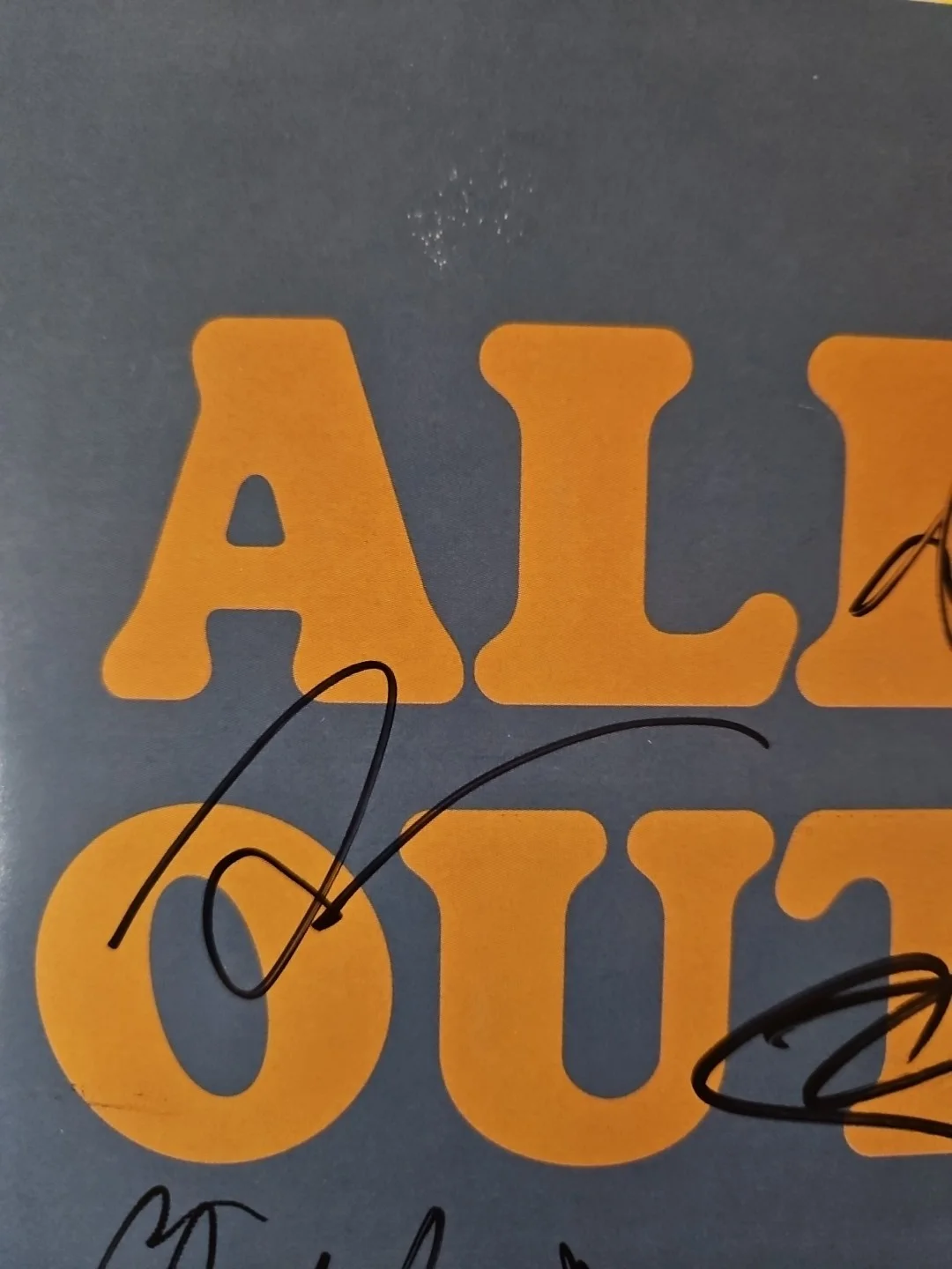 Ike Barinholtz, Eric Andre, Abbi Jabobson, Ben Schwartz — All Out Signed Playbill- Barinholtz, Eric Andre, Abbi Jabobson, Ben Schwartz ⁵, изображение 2