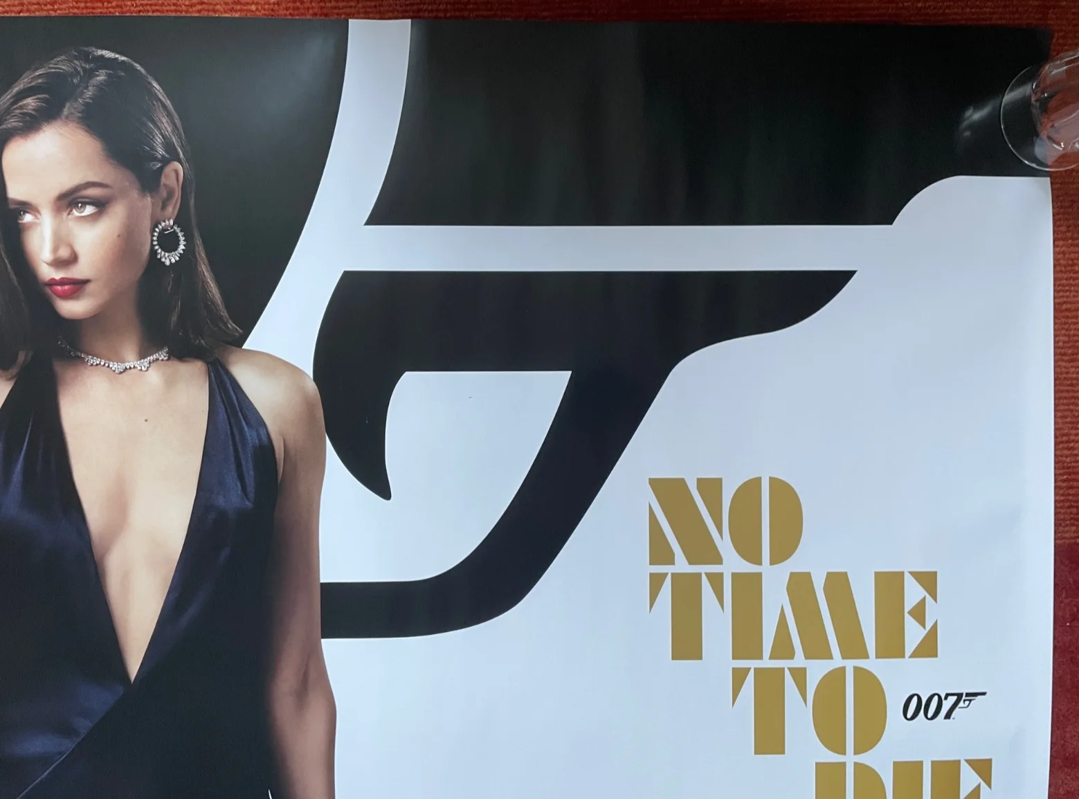 NO TIME TO DIE James Bond 007 Original UK Movie Film Poster Ana de Armas version, изображение 4