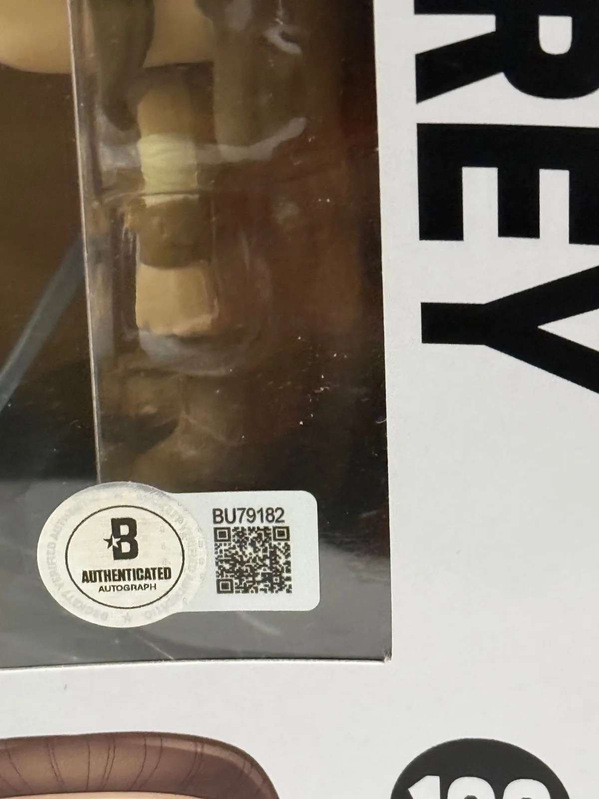 Rian Johnson — Rian Johnson Signed Star Wars Last Jedi REY Funko POP #190 w PROOF Beckett BAS, изображение 4