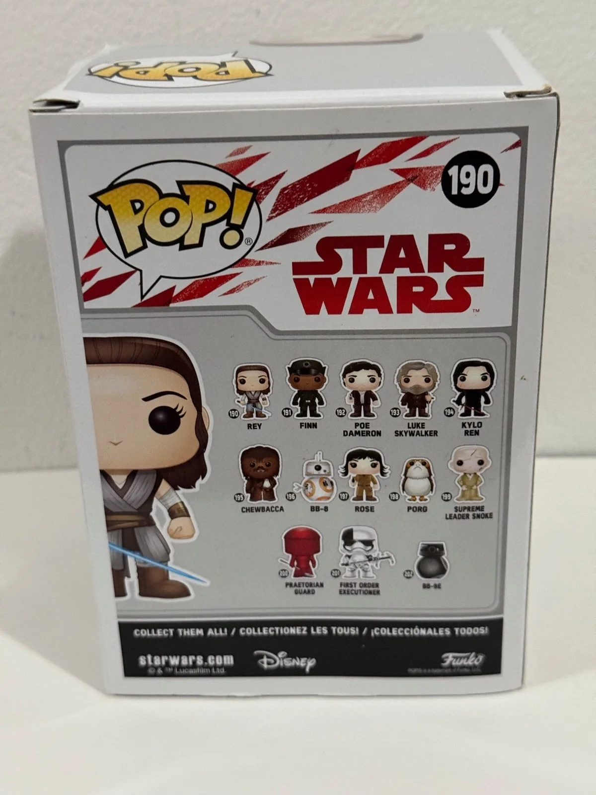 Rian Johnson — Rian Johnson Signed Star Wars Last Jedi REY Funko POP #190 w PROOF Beckett BAS, изображение 5