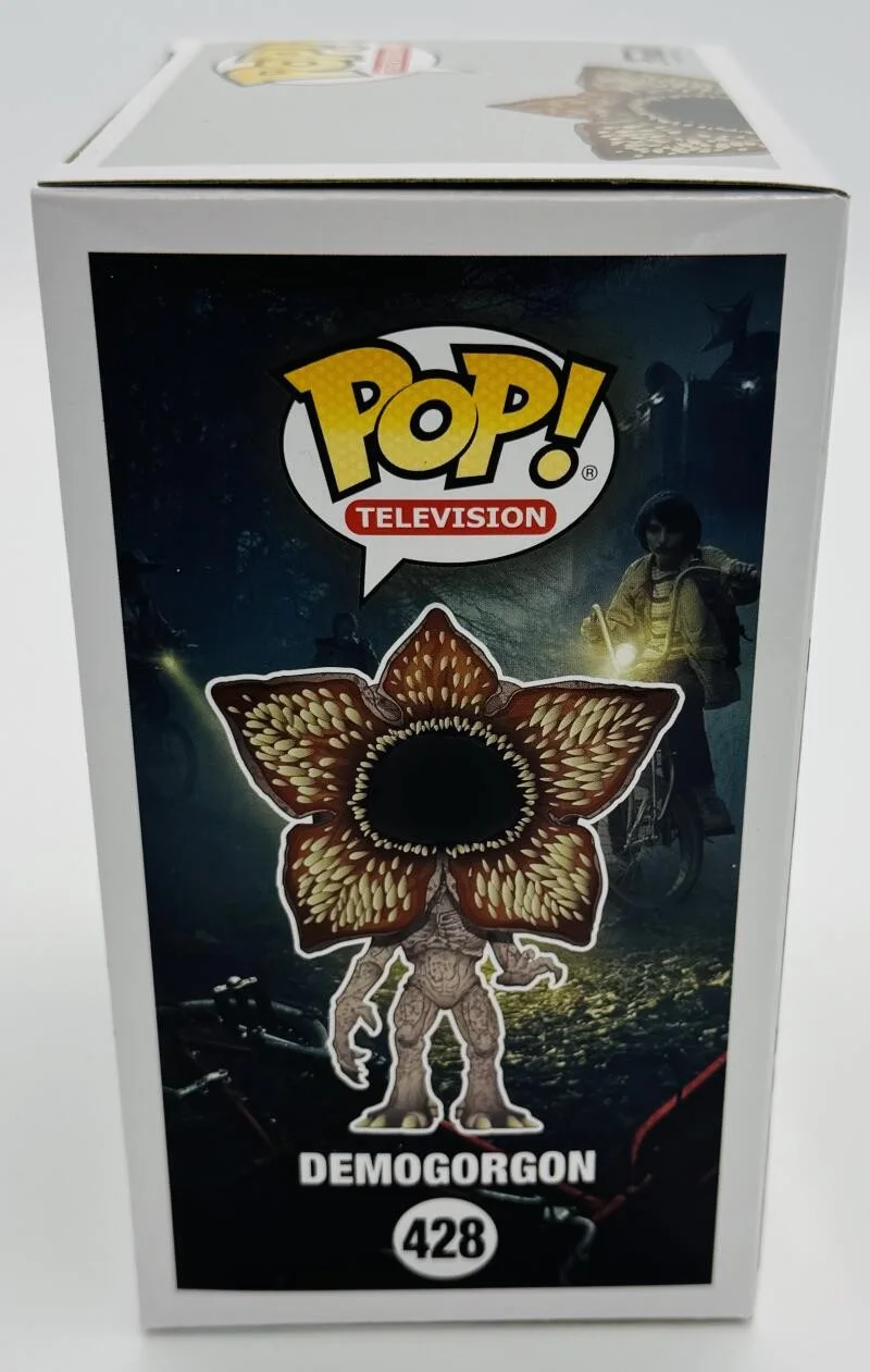 MARK STEGER — MARK STEGER SIGNED DEMOGORGON CHASE FUNKO POP STRANGER THINGS AUTOGRAPH BAS 960, image 4