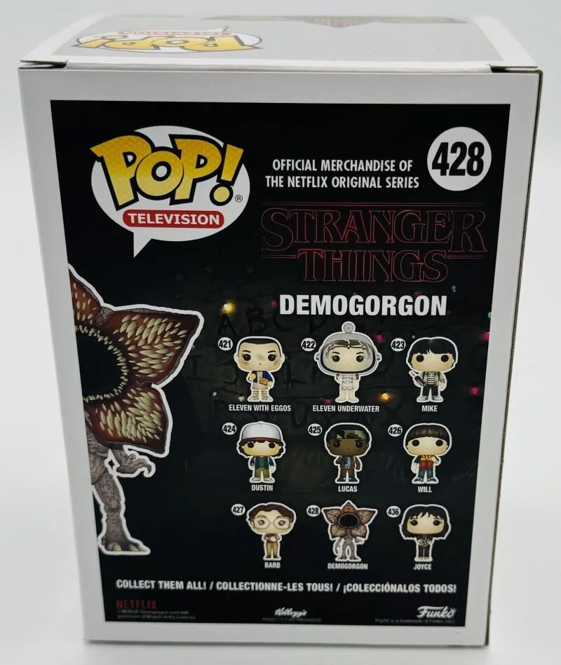 MARK STEGER — MARK STEGER SIGNED DEMOGORGON CHASE FUNKO POP STRANGER THINGS AUTOGRAPH BAS 960, image 5