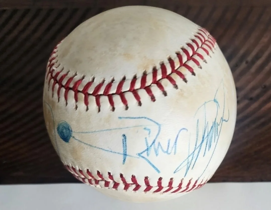 River Phoenix Signed Autographed Baseball Peace Sign & Bat JSA TRUE 1/1 A-LIST, изображение 4