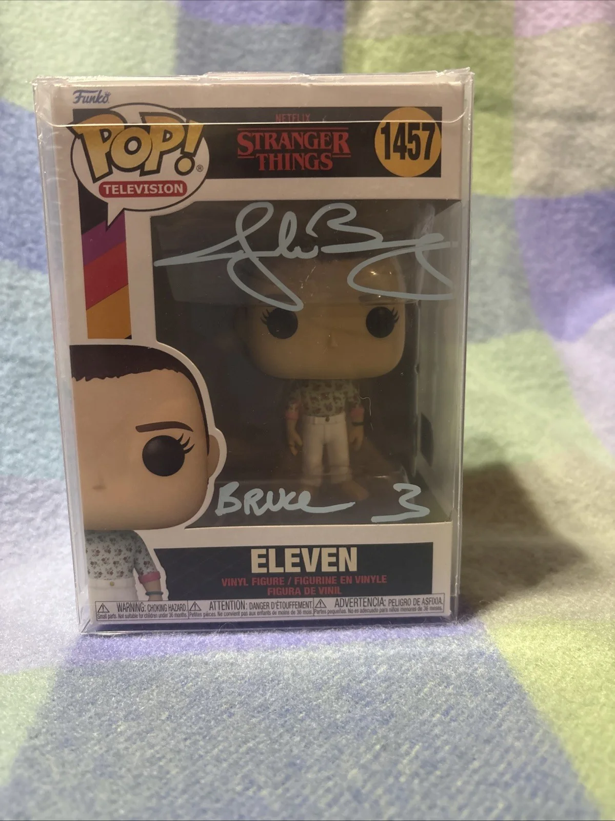 Authenticated Autograph Stranger Things Eleven #1457 Jake Busey Signed, image 2