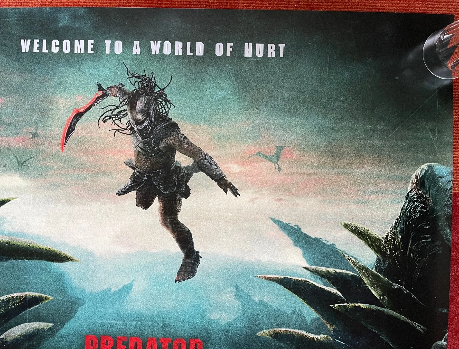 PREDATOR BADLANDS (2025) Original UK Advance Quad Movie Film Poster, изображение 3