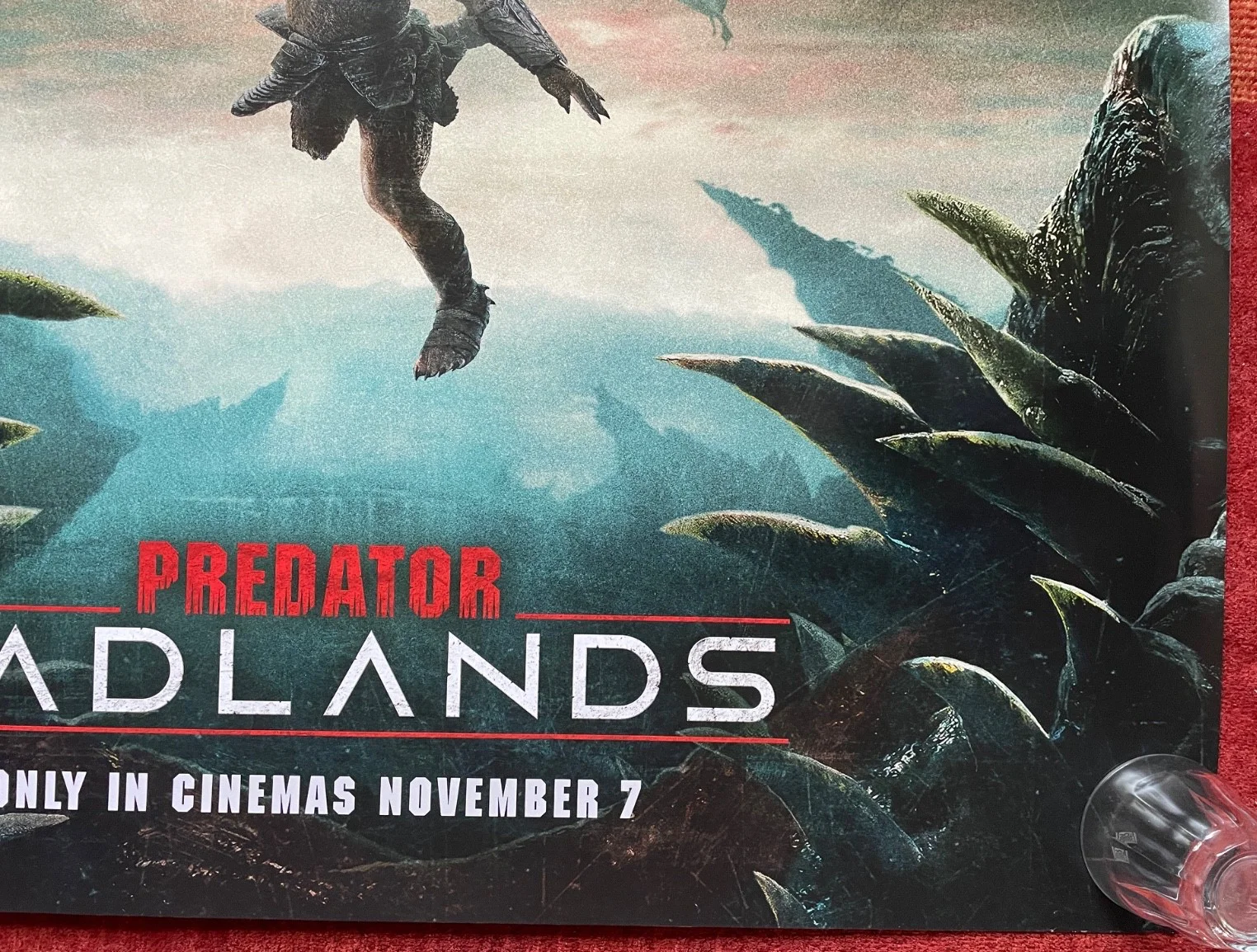 PREDATOR BADLANDS (2025) Original UK Advance Quad Movie Film Poster, изображение 5