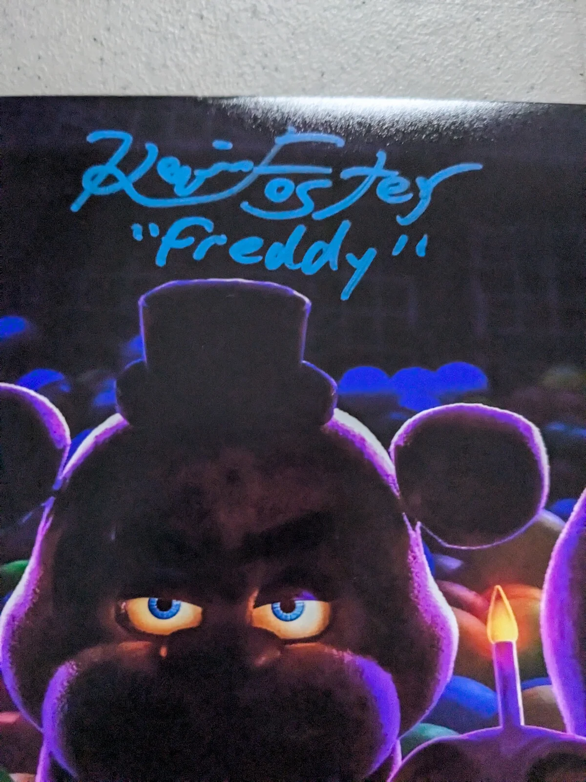 Kevin FOSTER Signed 8x10 Photo FREDDY Five Nights at Freddy's FNAF JSA COA Db, изображение 2