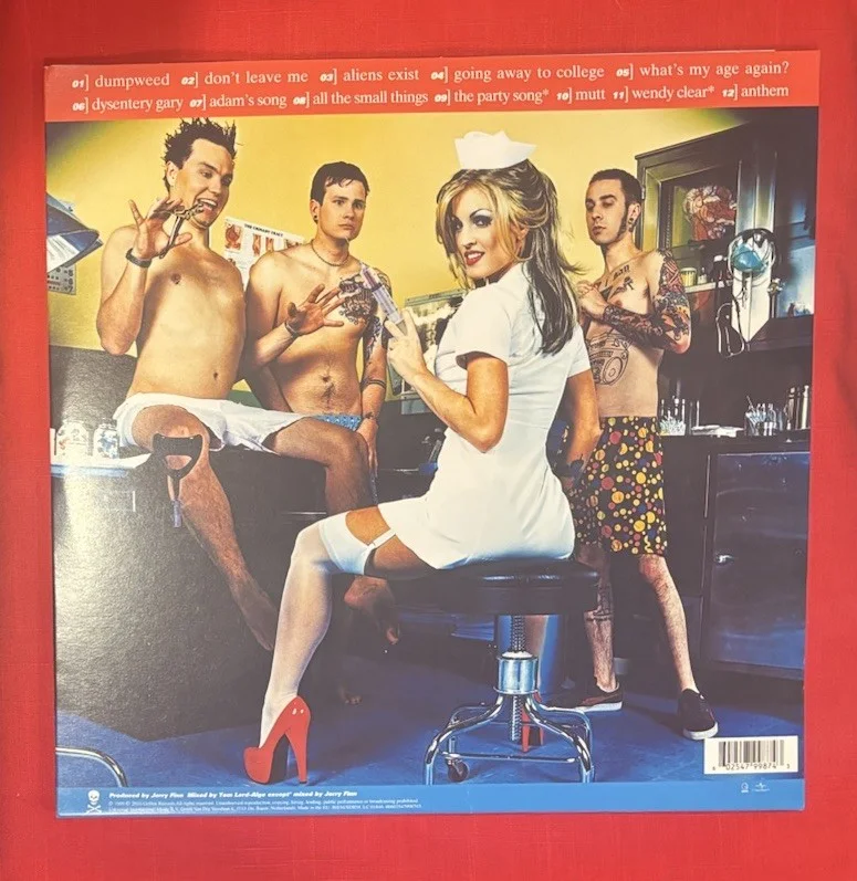 BLINK 182 Barker DeLonge Hoppus ENEMA OF STATE Vinyl Album Autographed EPPERSON, изображение 2