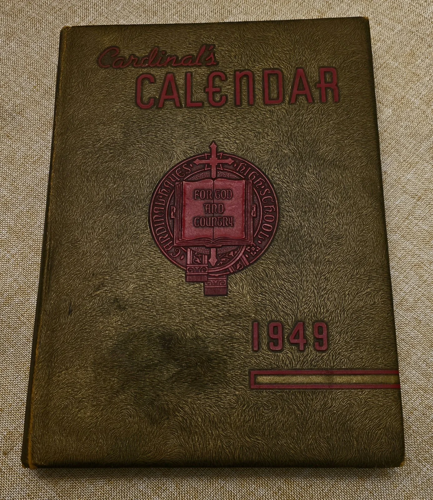 Regis Philbin Signed Senior High School Yearbook 1949, image 4