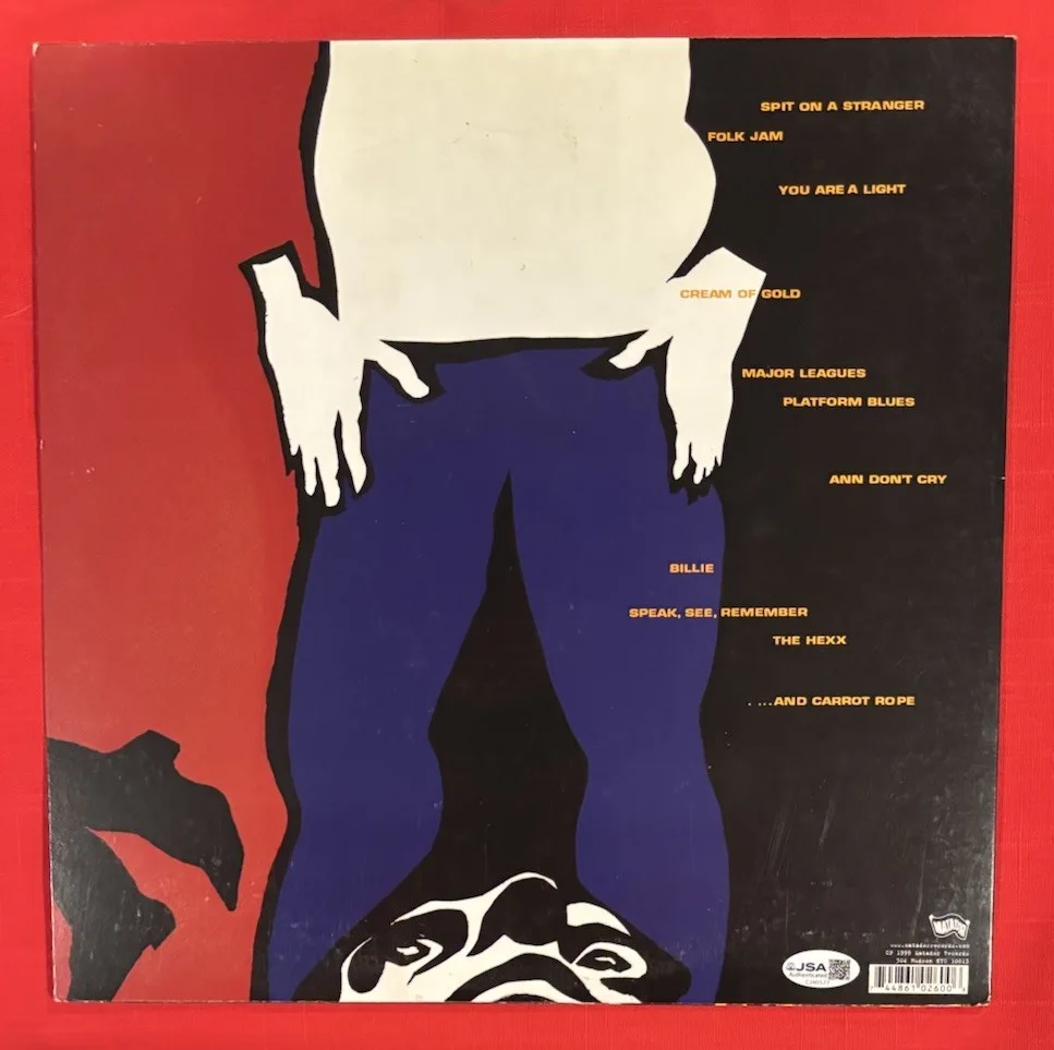 PAVEMENT Band Complete TERROR TWILIGHT Vinyl Album Signed Autographed JSA, изображение 2