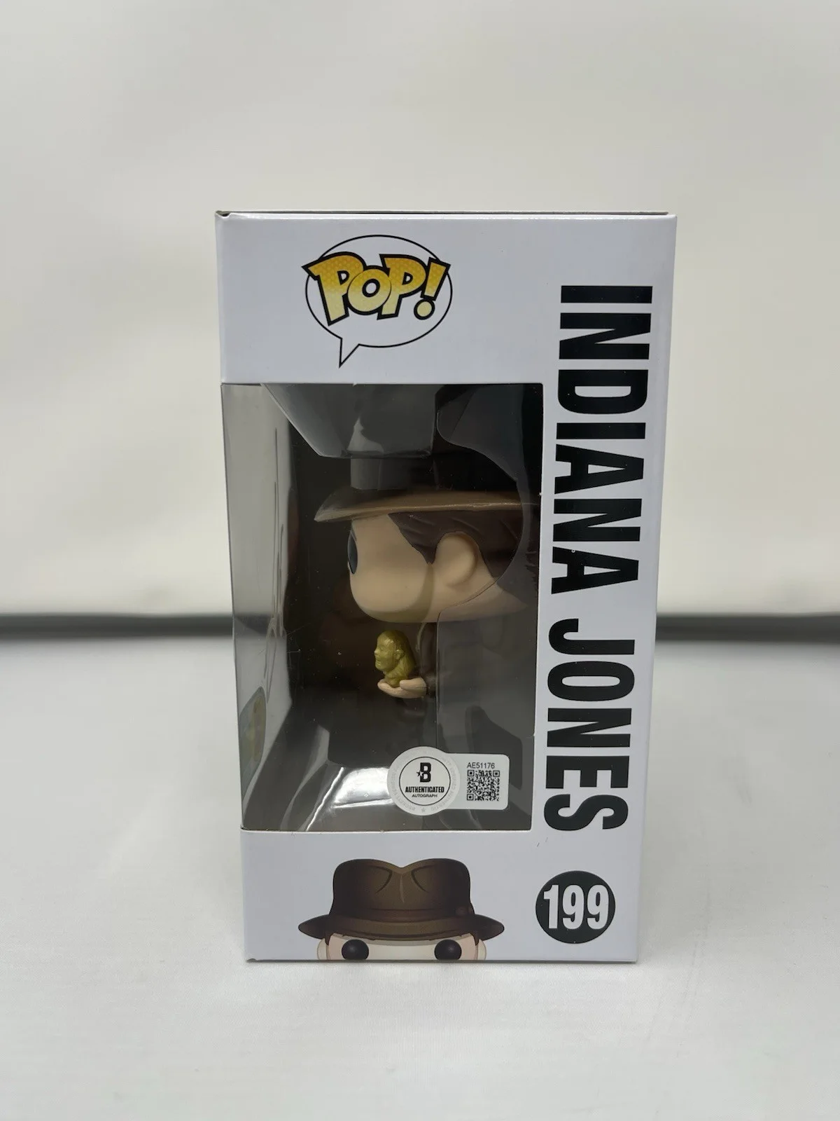 Harrison Ford — Harrison Ford Signed Indiana Jones 199 2016 SDCC Limited Funko Pop Beckett COA, изображение 2