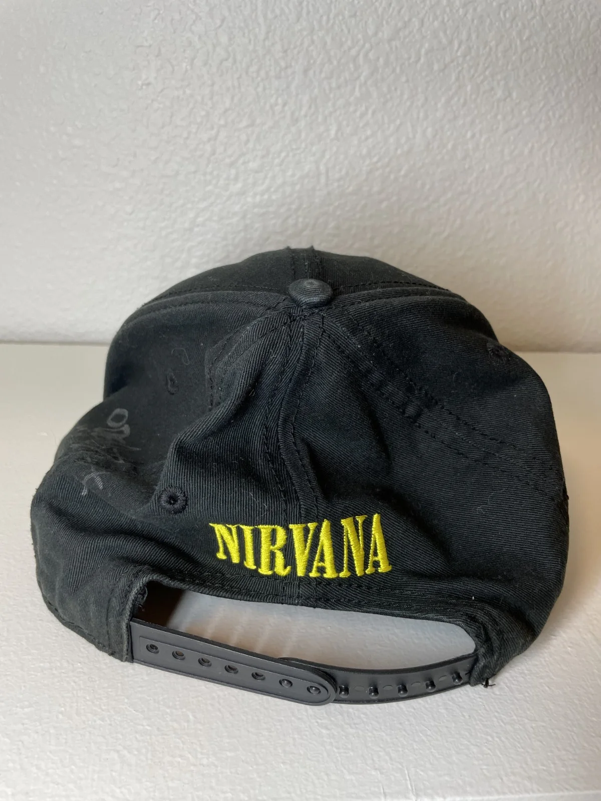 Odesza Autographed Hat Nirvana Baseball Cap 2017 Harrison Mills Clayton Knight, image 4