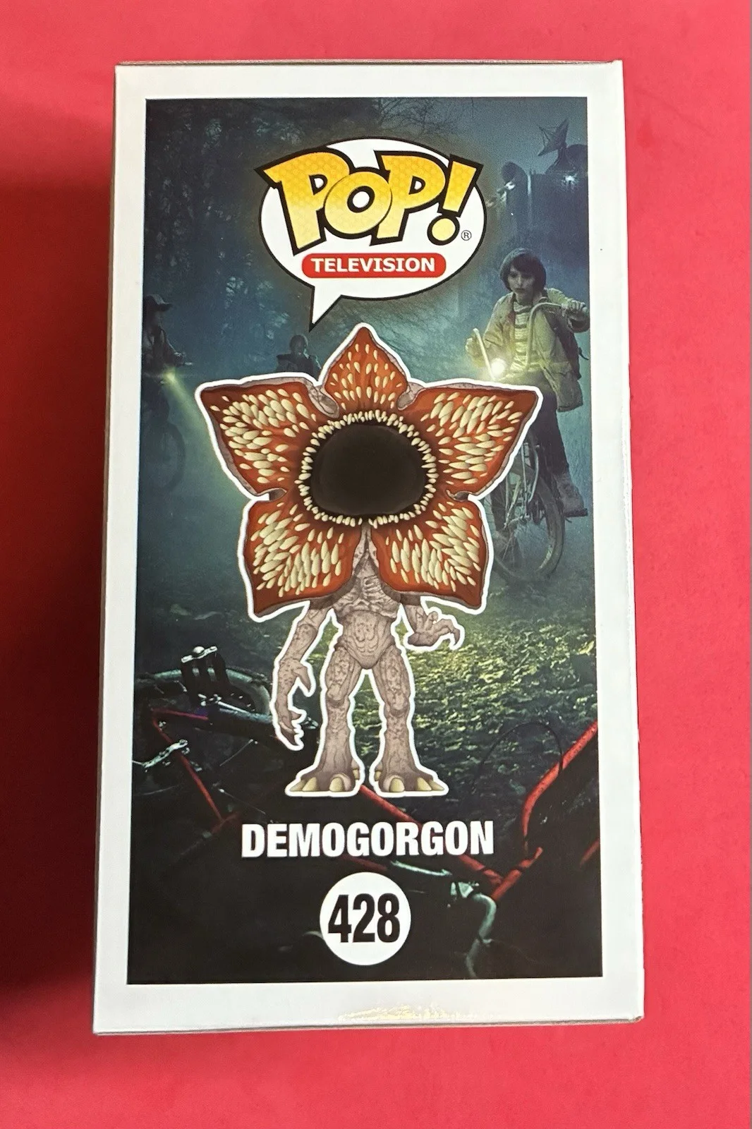 Mark Steger signed Stranger Things Demogorgon Funko 428 JSA -Free Ship/Protector, image 4