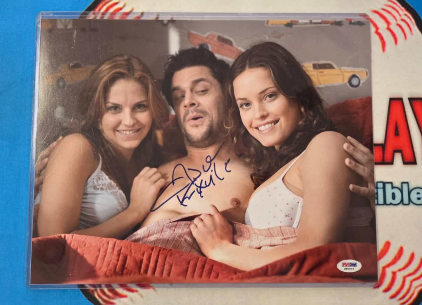 Johnny Knoxville — Johnny Knoxville Autograph Photo Dukes of Hazzard Movie PSA/DNA Authorization