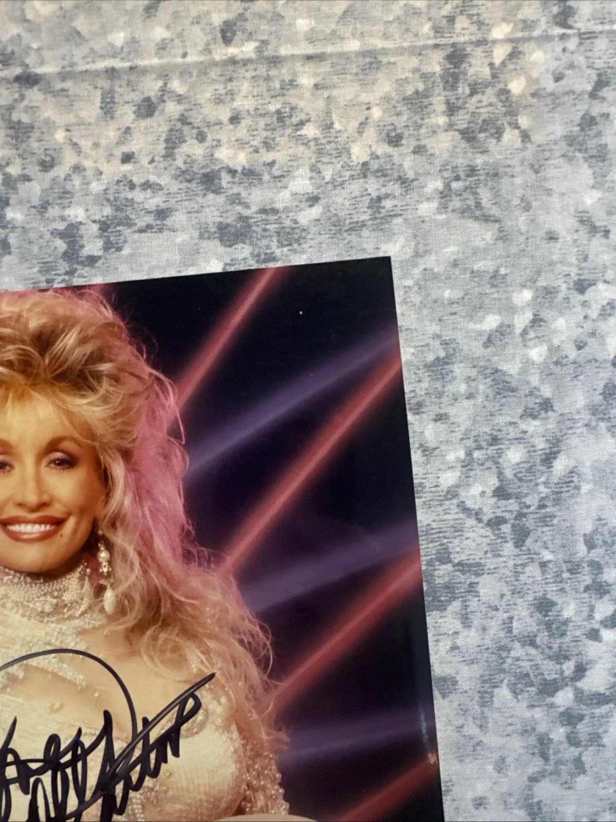 8 X 10 Photo Dolly Parton Authentic Autograph Country Music Singer McKeen COA, изображение 5