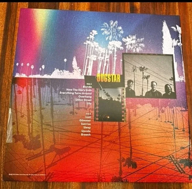 KEANU REEVES SIGNED DOGSTAR VINYL COVER PLUS 2!, image 5