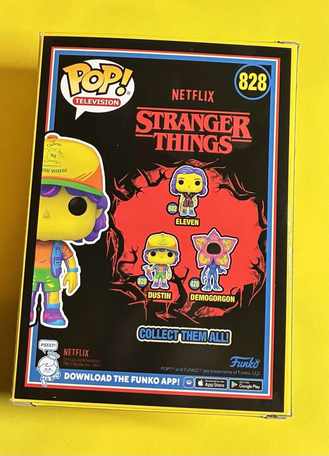 GATEN MATARAZZO SIGNED STRANGER THINGS DUSTIN FUNKO 828 JSA Free Ship/Protector, image 3