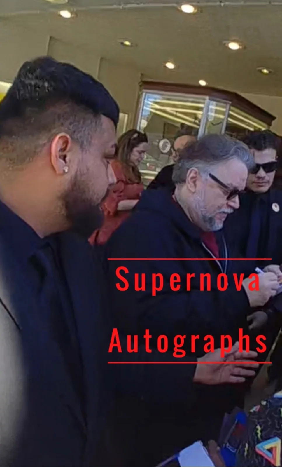 Guillermo del Toro — Guillermo Del Toro Signed Autograph 11x14 Frankenstein with Exact Photo Proof, изображение 2