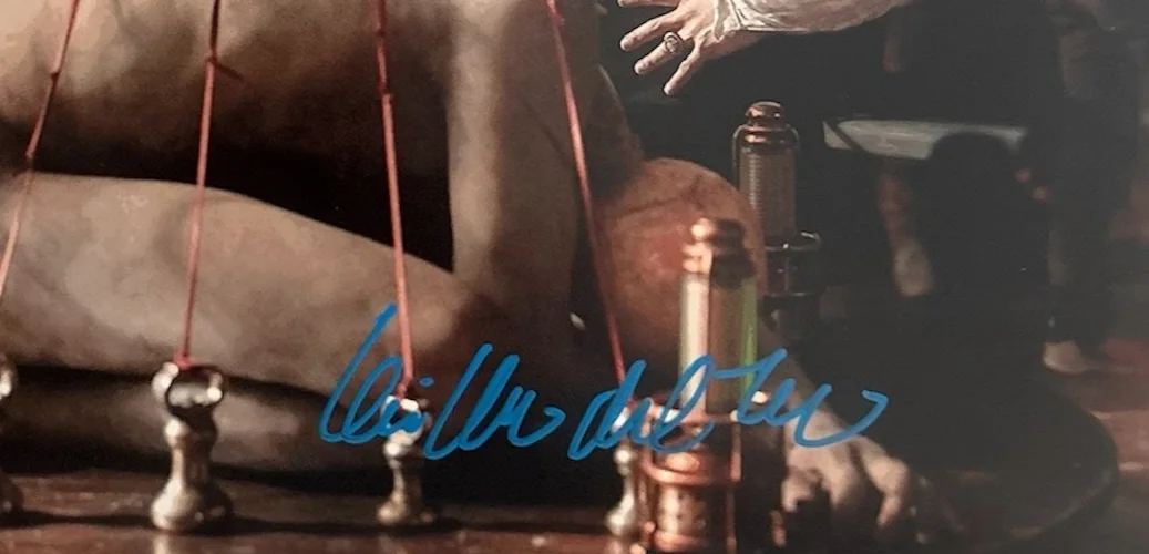 Guillermo del Toro — Guillermo Del Toro Signed Autograph 11x14 Frankenstein with Exact Photo Proof, изображение 3