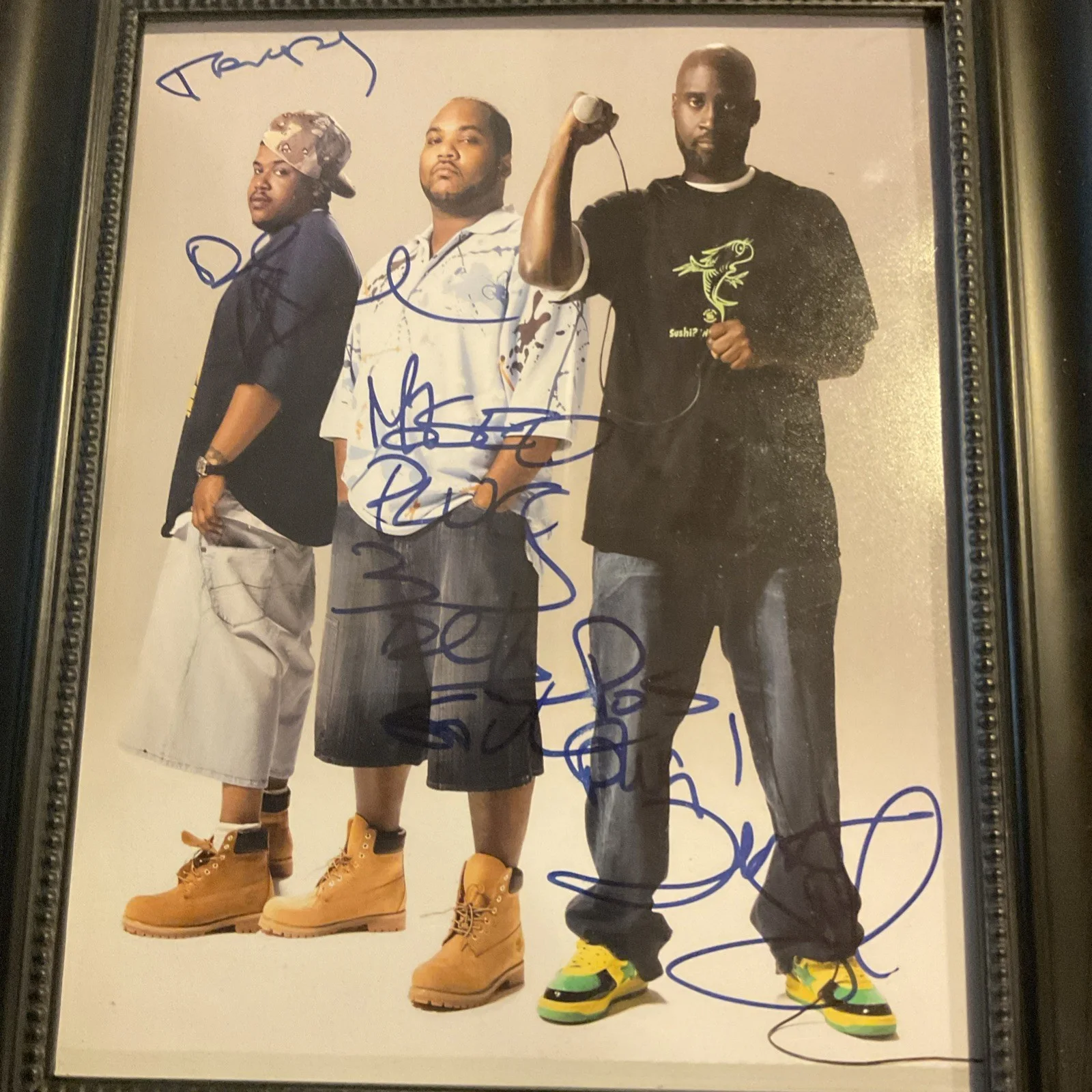 De La Soul signed 8x10 photo Posdnuos /Trugoy/Maseo W/ Coa & B/S Pass, изображение 2