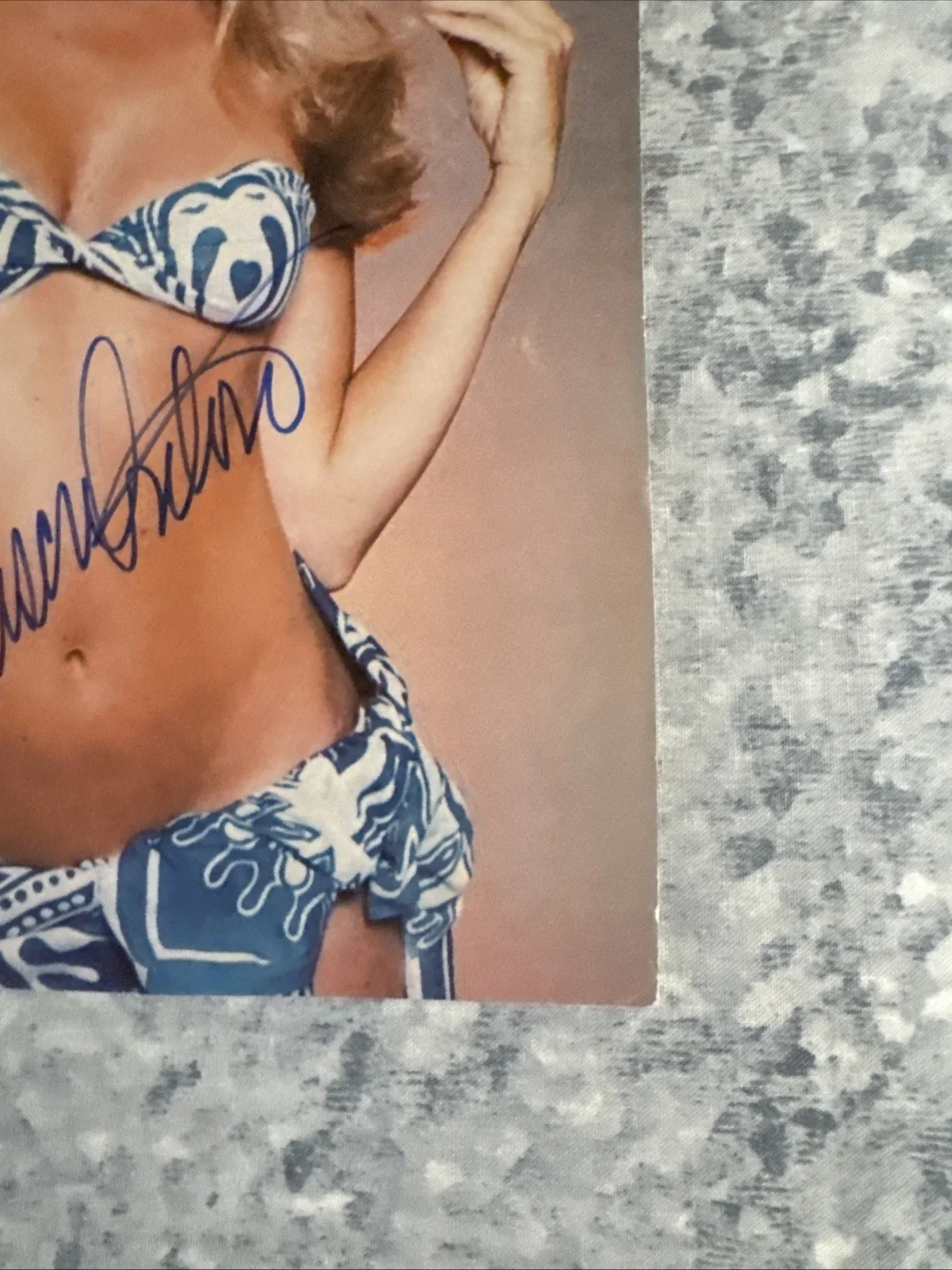 8 X 10 Photo Susan Anton Authentic Autograph Sexy Actress Goldengirl Beckett COA, изображение 4