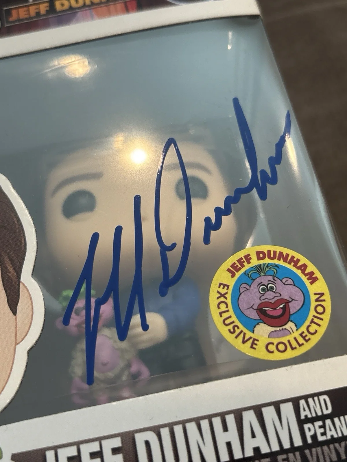Jeff Dunham Signed Funko - With Peanut - Autographed, image 2
