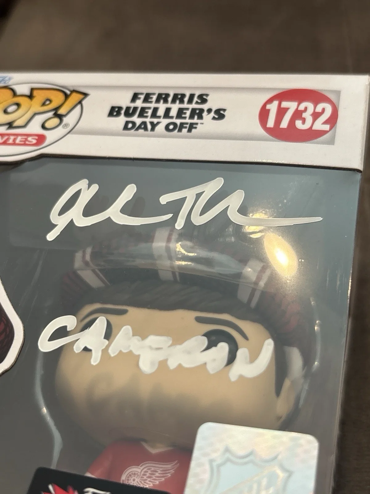Alan Ruck Signed Funko - Cameron Frye - Ferris Bueller’s Day Off - Autographed, image 2