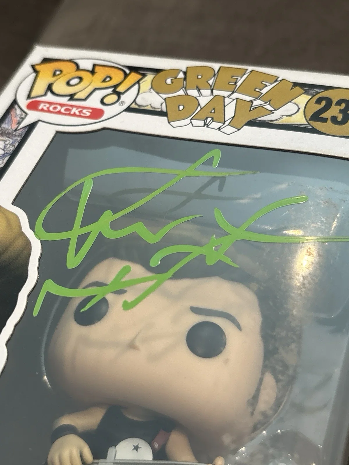 Mike Dirnt Signed Funko Pop - Green Day - Autographed, image 2