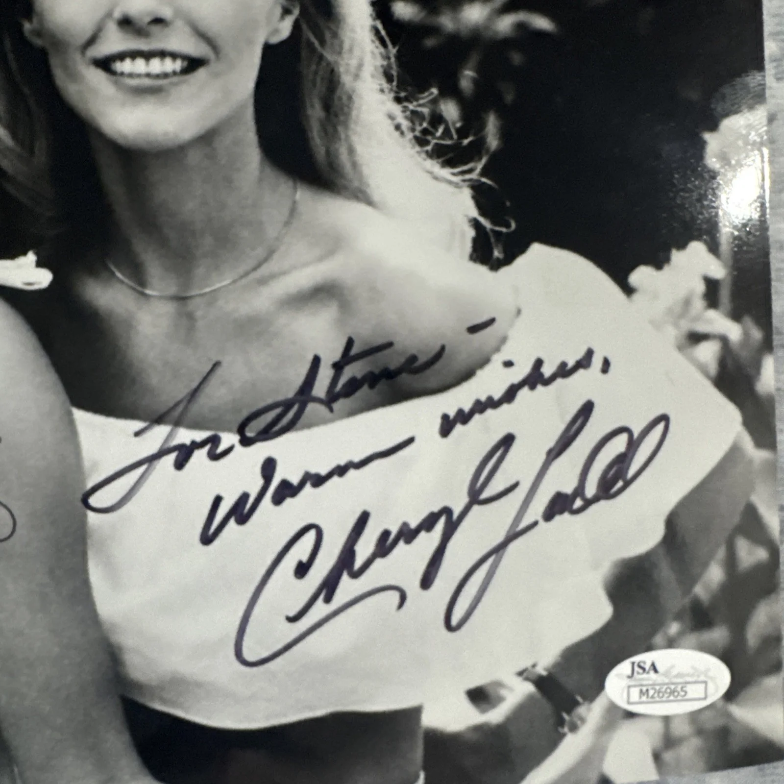 8 X 10 Photo Cheryl Ladd Jaclyn Smith Charlie’s Angels Autograph JSA Certified, image 2