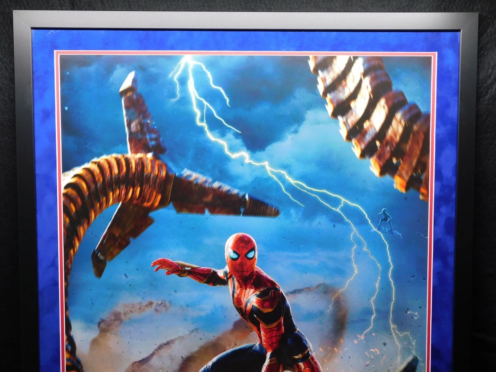 Tom Holland — Tom Holland Signed Framed Spider-Man No Way Home Poster Brothers Trust COA A, изображение 3