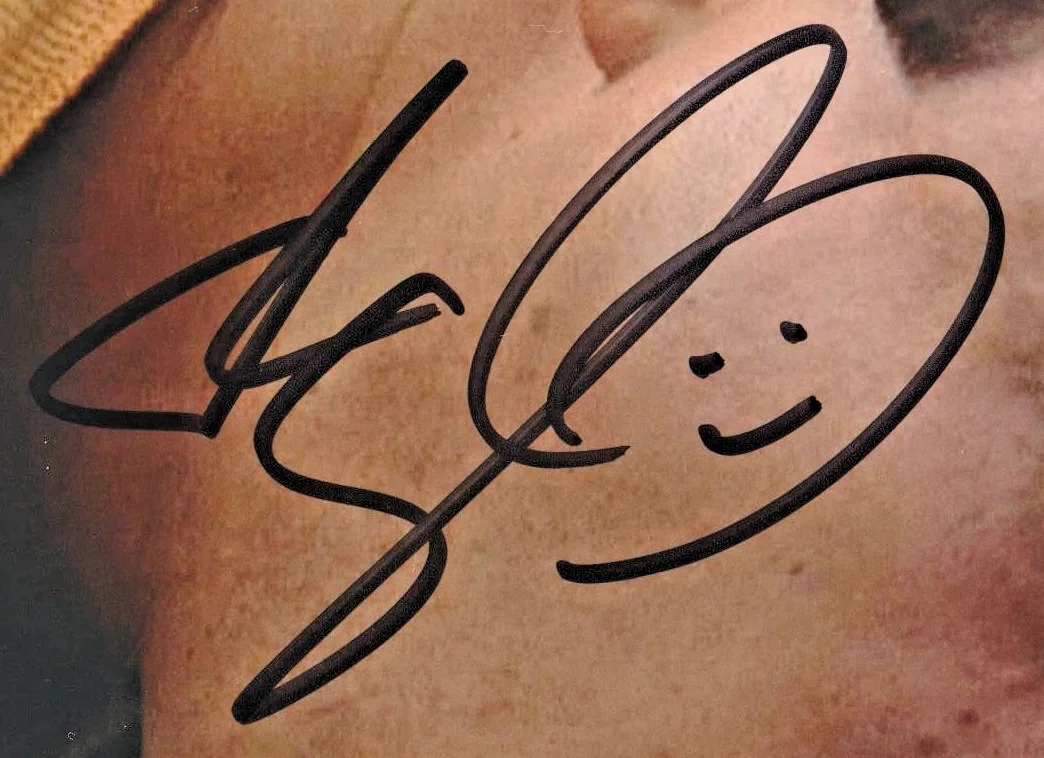 Adam Sandler — ADAM SANDLER Happy Gilmore signed photo MUST SEE UNIQUE SIGNATURE with holo COA, изображение 2